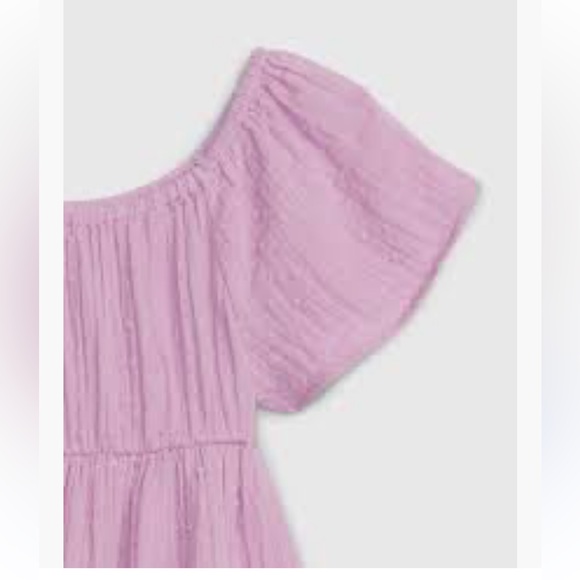 GAP Toddler Crinkle Gauze Tiered Dress - Picture 3 of 7